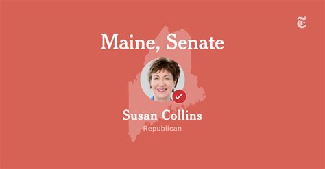 Maine Senate Results Susan Collins Defeats Sara Gideon The New York