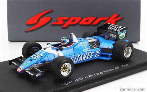 Spark Model S Scale Ligier F Js N Long Beach Gp