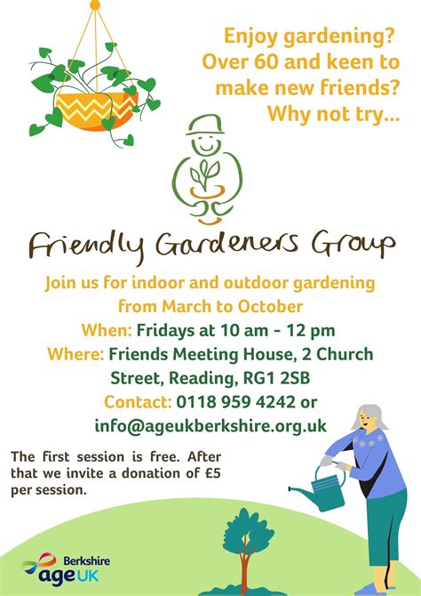 Friendly Gardeners Group In Reading