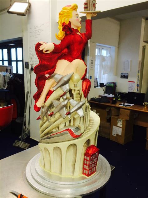 Choccywoccydoodah Created This Wonderful Cake For Richard Branson