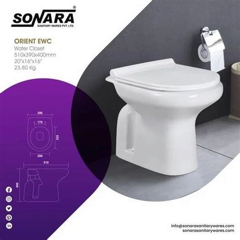 Ceramic Floor Mounted M Brew Orient Ewc Water Closet Full Set At Rs