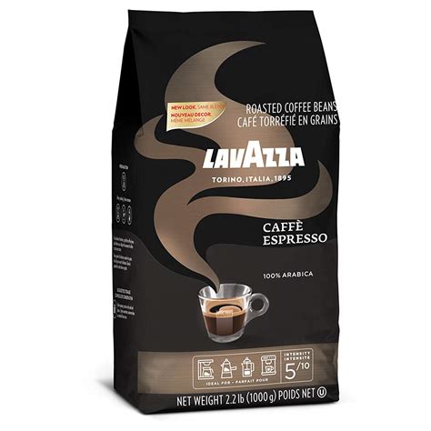 Lavazza Caffe Espresso Whole Bean Coffee Blend Medium Roast 2 2 Pound