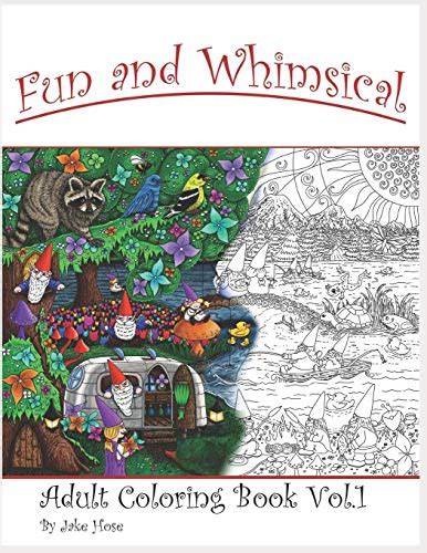 Mua Fun And Whimsical Vol 1 Adult Coloring Book By Jake Hose Relax