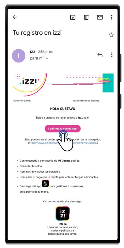 Crea Tu Cuenta En Izzi Mx Ayuda Izzi