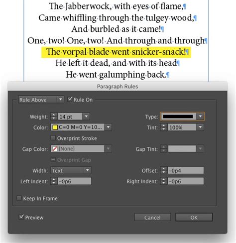 How To Highlight Text In Indesign 2021 Pelajaran