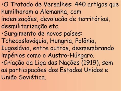 Aula Sobre 1ª Guerra Mundial 9º Ano