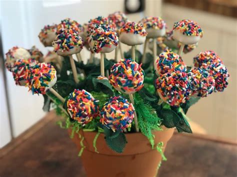 Birthday Cake Pops Bouquet | Two Chums