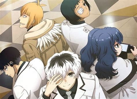 Tokyo Ghoulre Confira O Visual Do Grupo Quinx Squad Anime United