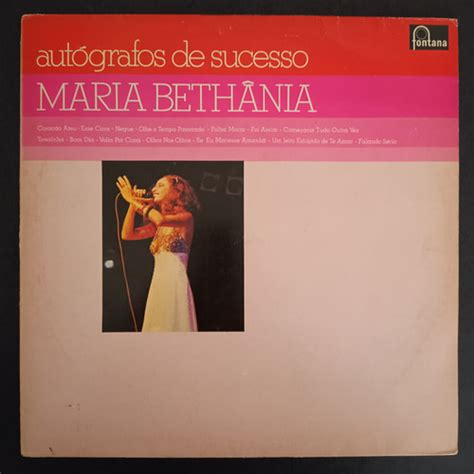 Maria Beth Nia Aut Grafos De Sucesso Vinil Lp Capa Simples