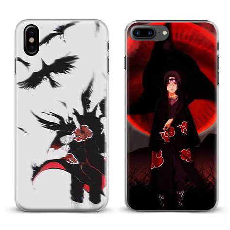 Naruto Itachi Uchiha Coque Phone Case Cover Shell For Apple Iphone X