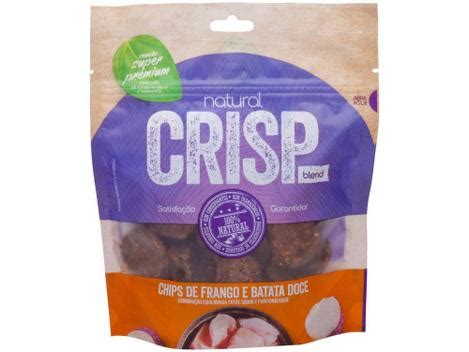 Petisco Para Cachorro Adulto Natural Crisp Chips De Frango E Batata