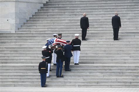 The Scene In Washington As Rep John Lewis Is Remembered And Lies In