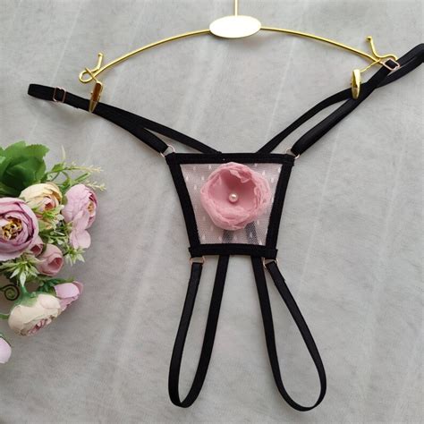 Extreme Open Crotch Panties Micro Bikini Thong Crotchless Panties Kinky Lingerie Crotchless