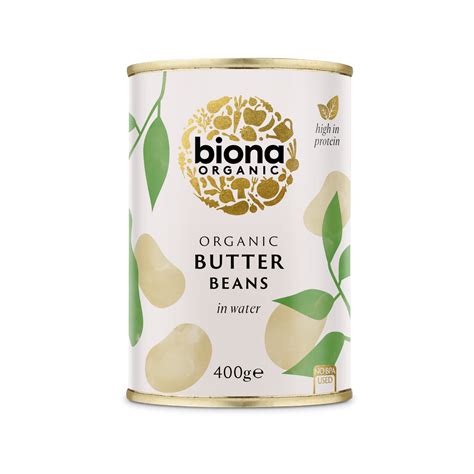 Buy Biona Organic Butter Beans 400g Pack Of 6 Online At