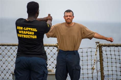 Dvids Images Uss Mason Conducts Oc Spray Training In Red Sea Image