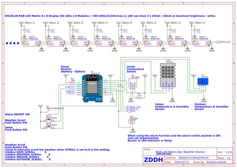 Rgb Led Matrix Bar Ws2812b Platform For Creating And Sharing Projects Oshwlab