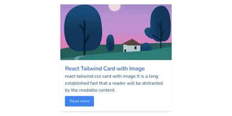 React Tailwind Css Cards Example Larainfo