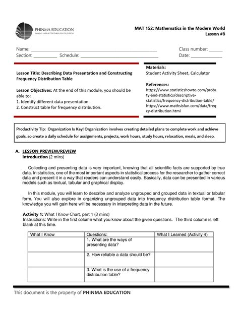 SAS 08 MAT 152 FLM V2 This File Contains Lessons In Mathematics