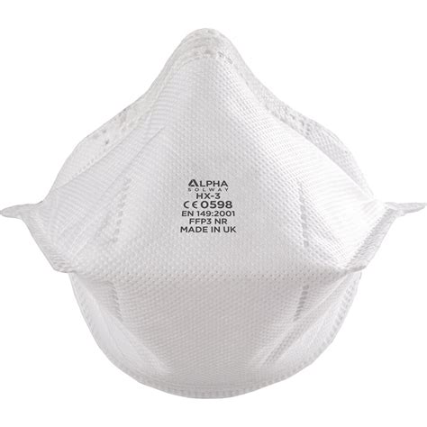 Alpha Solway Hx Fold Flat Ffp Dust Mask Alpha Solway Disposable