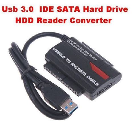 Usb 30 To 25 35 525 Ide Sata Hard Drive Hdd Reader Converter Docking Ebay