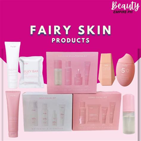 Fairy Skin Derma Set Fairyskin Mild Facial Kit Fairy Skin Premium Brightening Kit Shopee