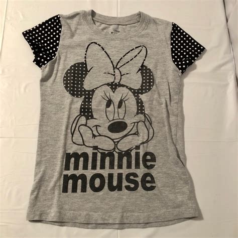 Disney Shirts And Tops Disney Minnie Mouse Short Sleeve Tshort 66x Poshmark