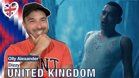 Reaction Olly Alexander Dizzy Eurovision 2024 United Kingdom