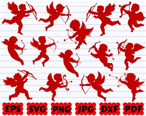 Cupid Svg Cupid Svg Bundle Cupid Clipart Cupid Cut File Etsy