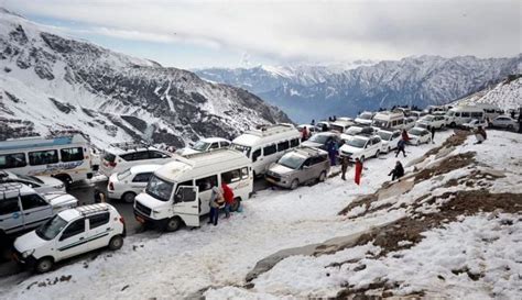 Rohtang Pass Status Manali To Rohtang Pass Road Status