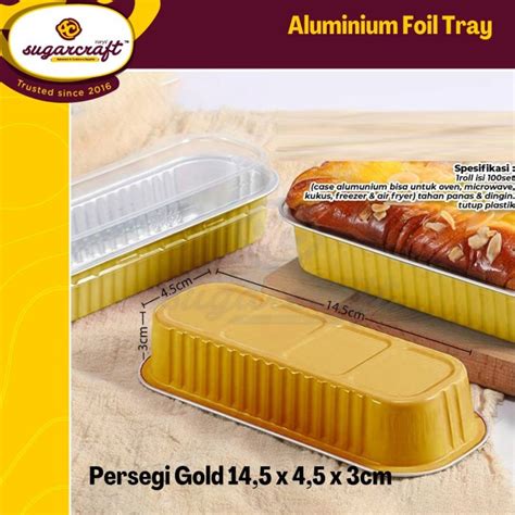 Jual Alumunium Foil Tray Dengan Tutup Mika Untuk Kue Dan Makanan