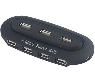 MCL USB2 H157 N Hub Concentrateur 480 Mbit S Noir