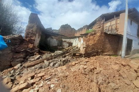 Pallasca Lluvias Intensas Provocan Colapso De Vivienda De Material