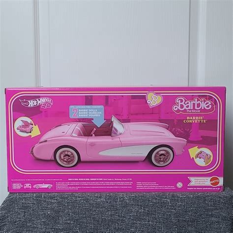 Mattel Toys Barbie Hot Wheels Corvette Car Poshmark