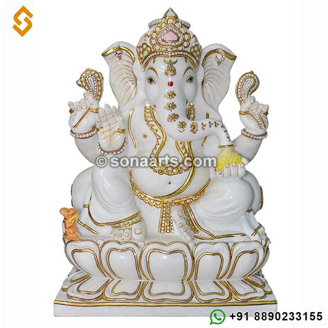 White Marble Ganesha Statue Manufacturers Of Marble Ganesh Statues