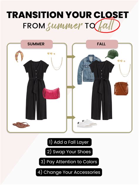 Ways To Transition A Summer Outfit To Fall Outfit Formulas