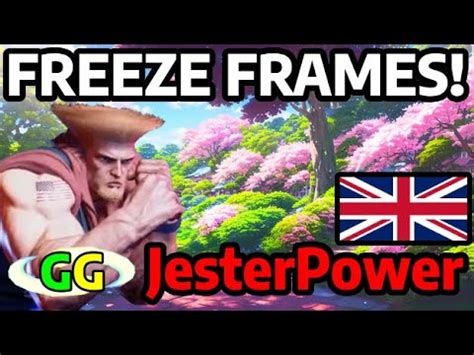 Street Fighter Jesterpower Guile Uses Freeze Frames To Avoid