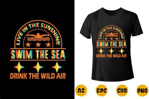 Swimming T Shirt Bundle Bundle · Creative Fabrica