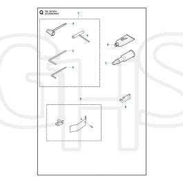 Husqvarna 395XP XPG Accessories GHS