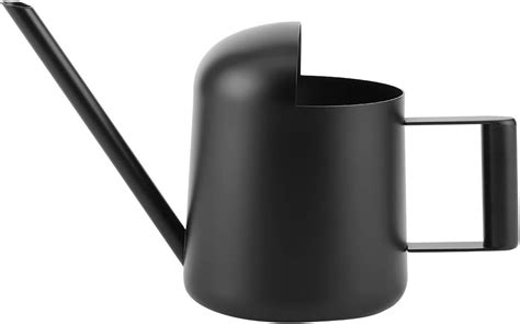 Gießkanne 300ml Mini Gießkanne Schwarz Watering Can Edelstahl