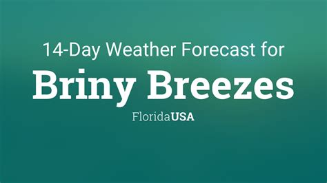 Briny Breezes, Florida, USA 14 day weather forecast