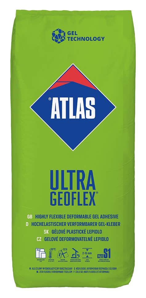 Atlas Ultra Geoflex Gelkleber 25kg C2te S1 Terra Baustoffe