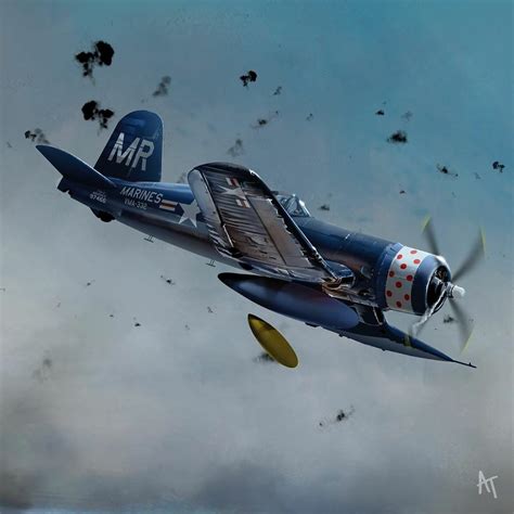 Vought F U Corsair Aircraft Images Aircraft Art Wwii Aircraft