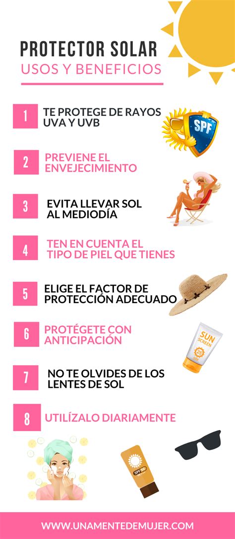 ¡usa Protector Solar 10 Beneficios Y Consejos Usar Protector Solar Protector Solar Mejor