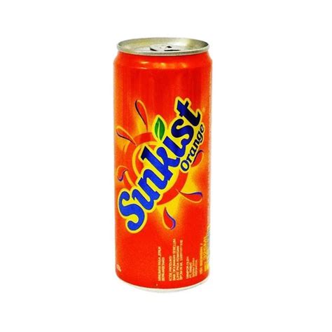 Sunkist Orange Flavour 325 ML Indonesia Distribution Hub