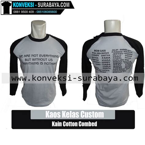 Pesan Kaos Sablon Online Berkualitas Konveksi Surabaya