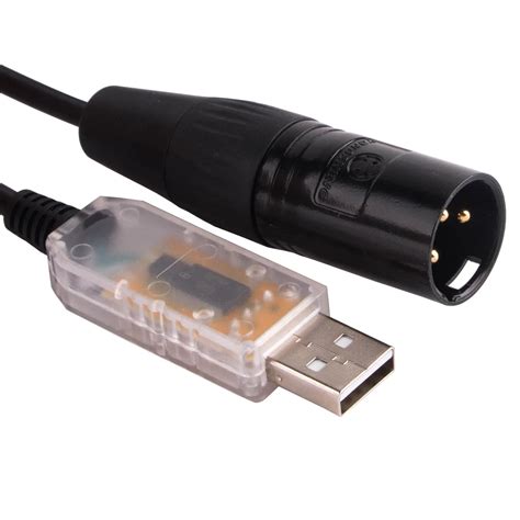 Ftdi Chip D D Gnd Usb To Rs485 Dmx 512 Cable 3pin Xlr For Stage