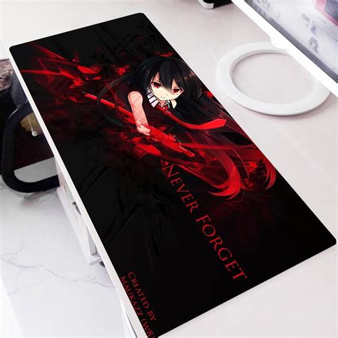 Buy Large Mouse pad Akame Ga Kill mat Anime gaming mousepad L Game ...