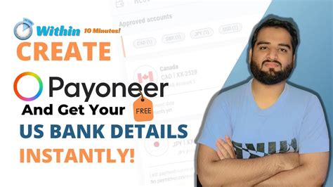 How To Create Payoneer Account In Minutes Easy Method To Create A