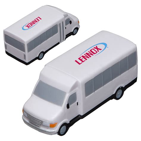 Promotional Logo Shuttle Bus Stress Toy Toys Fun Games And Music