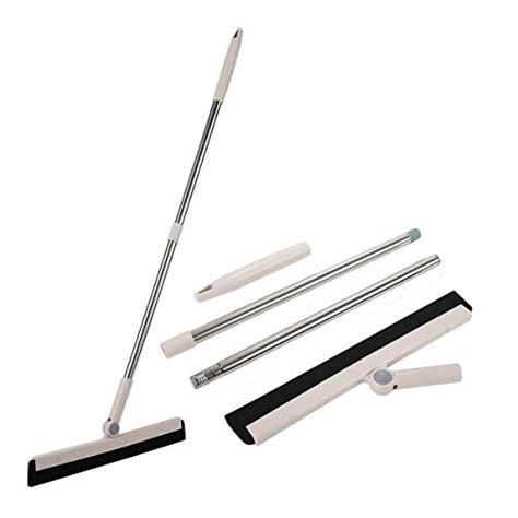 Removable Floor Squeegee Broom,Floor Squeegee Floor Wiper with 37 Inch ...